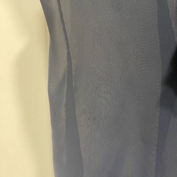 H&M Size 4 Navy Blue Sheer Blouse. - Picture 4 of 4